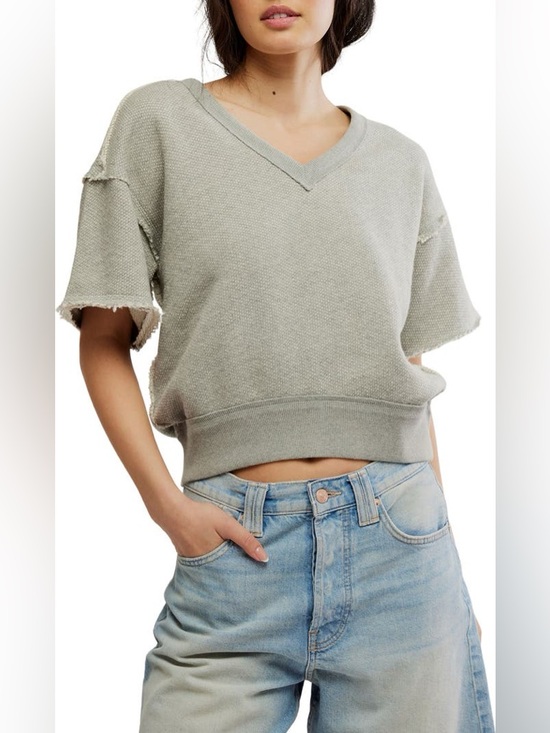Free People Tops - Free People So Easy Sweatshirt